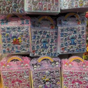 Pegatinas 3D doble capa