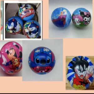 Pelota goma con peles órame