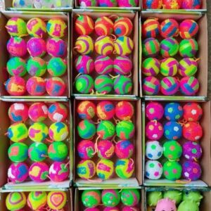 Pelota yoyó grande con luz