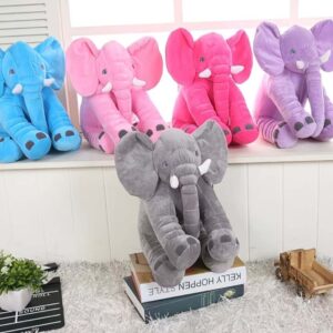 peluche elefante con colcha  50cm