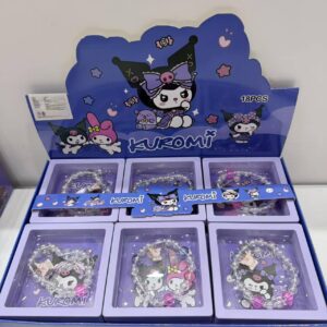 pulsera de cristal kuromi