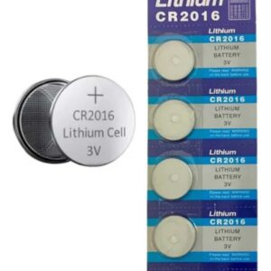 PILAS BLISTERS X5 UNIDADES CR2016 LITHIUM
