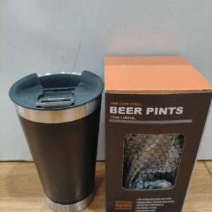 vaso con destapador 500ml acero