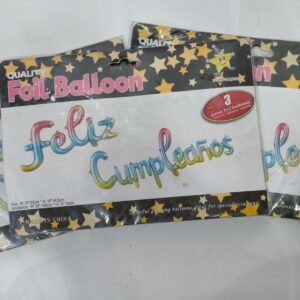Globo Feliz Cumpleanos