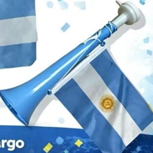 Trompeta con bandera