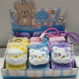 Espejo de peluche Kitty