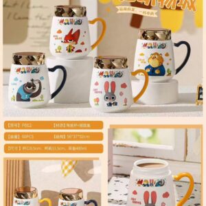 Taza ceramica Zootopia