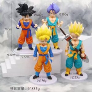 Dragon ball Z x4 figuras