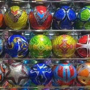 Pelota de futbol de colores