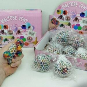 Squishy pelota multicolor
