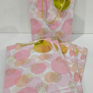 Bolsa de regalo rosa x12u--23x18x10cm
