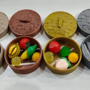 Canasta de comida miniatura