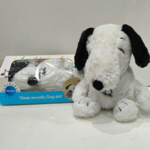 Peluche Snoopy respira, musica y luz