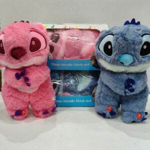 Peluche Stitch respira, musica y luz